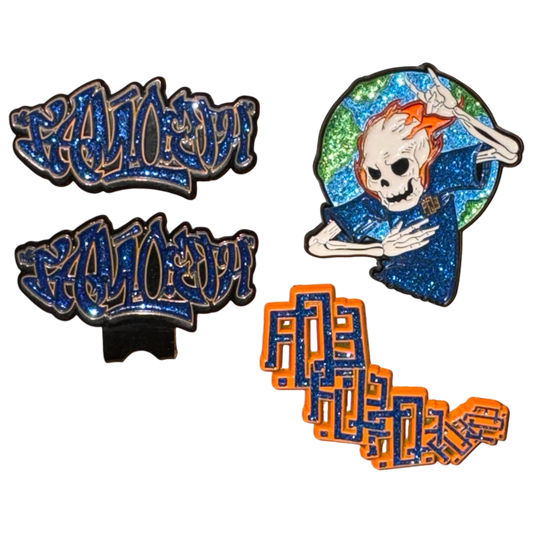 Blue/Orange Pins and Blip Set