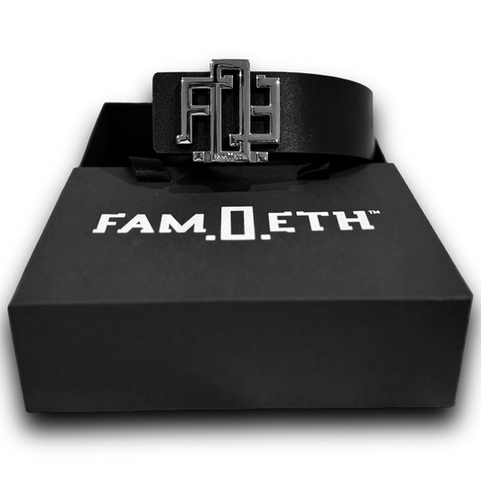 FAM.O.ETH™ Genuine Leather Belt