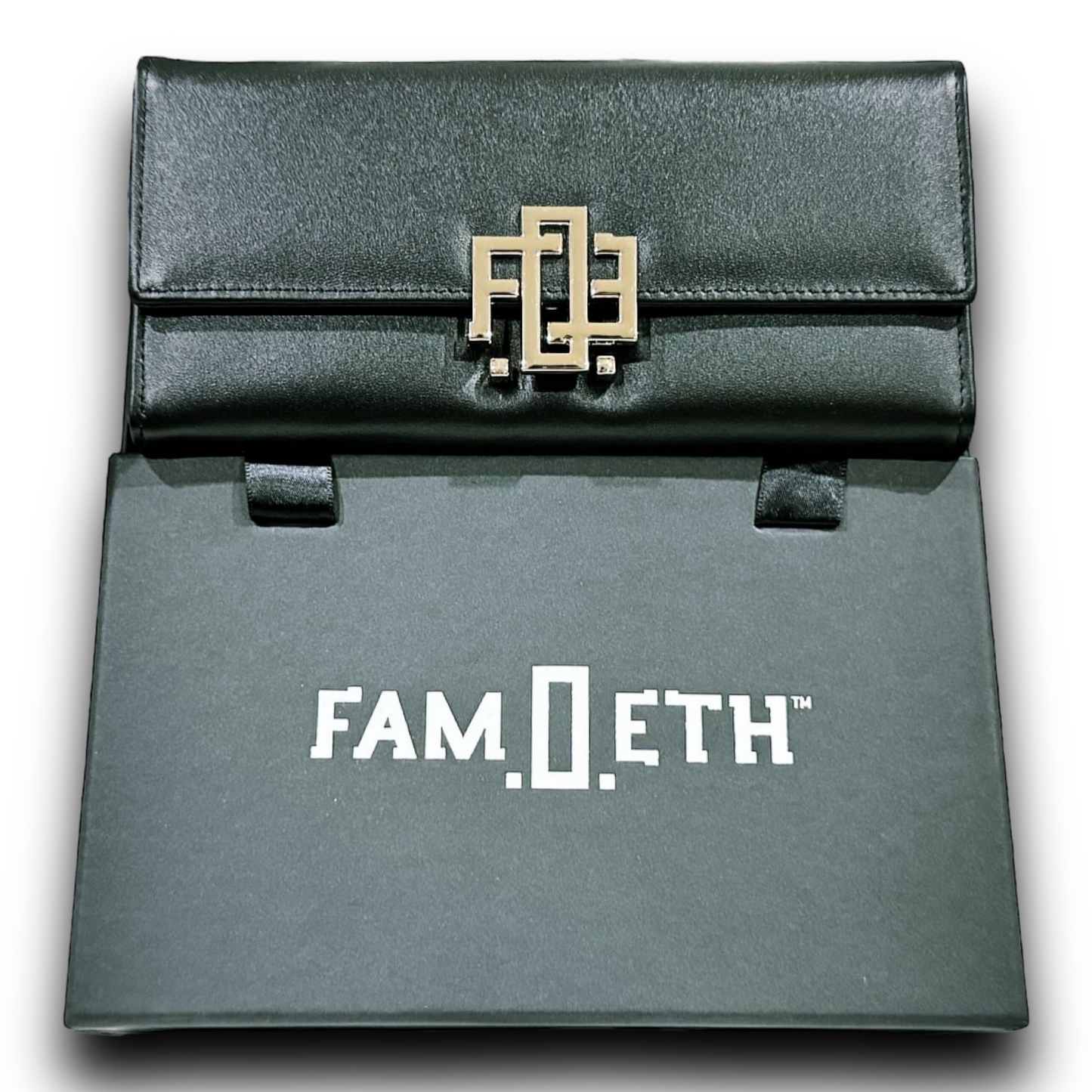 FAM.O.ETH™ Genuine Leather Clutch Purse